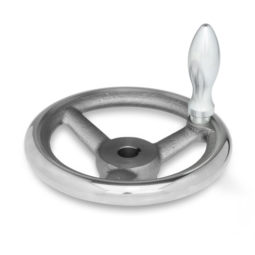 [950.1-GG-250-K24-D] GN950.1-GG-250-K24-D SPOKED HANDWHEEL
