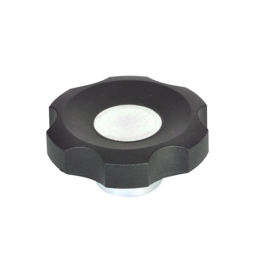 [6377025] LMA-70-BLANK LOBED CONTROL KNOB PLASTIC