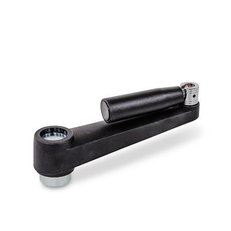 [6384130] MH-PGR-80-P4 CRANK HANDLE NYLON PLASTIC